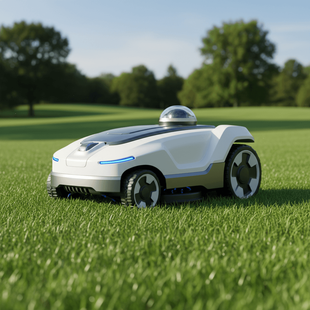 Robot Tondeuse 2500m² — Sans Fil Périmétrique